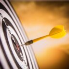 Precision,Target,Hit,With,Golden,Glow