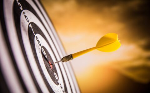 Precision,Target,Hit,With,Golden,Glow