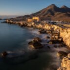A mesmerizing view on the coast of Escullos in Natural Park of Cabo de Gata, Spain