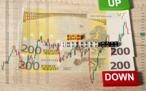 European,Central,Bank,(ecb),Key,Interest,Rates,Policy,Concept.,Euro