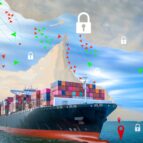 Global,Trade,Disruption,Concept,With,Container,Ships,Blocked,From,Entering
